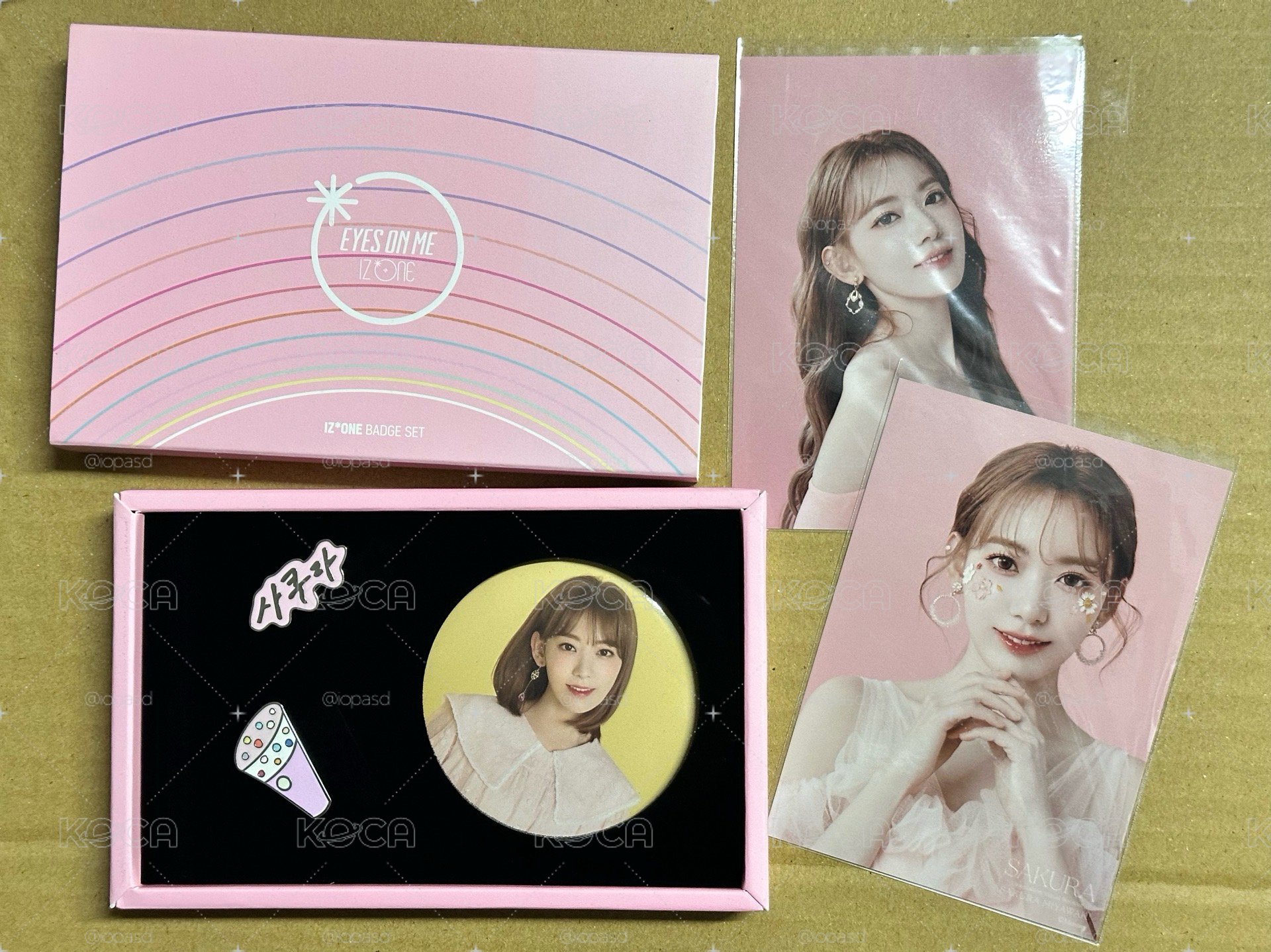 Sakura IZ*ONE 首爾場徽章