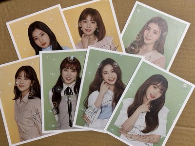 IZ*ONE 首爾場明信片