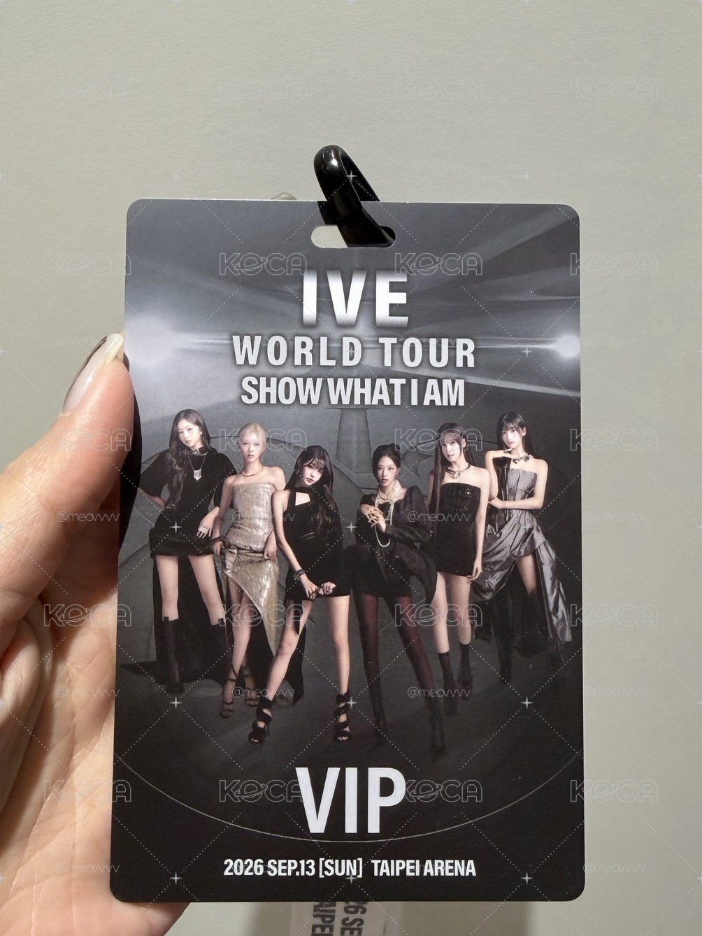 IVE 9/13 VIP掛牌