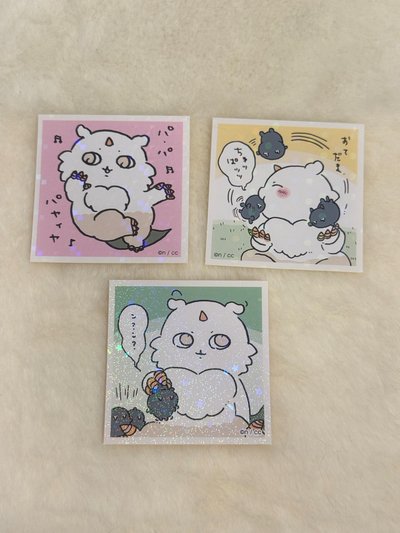 現貨.吉伊卡哇正版方形貼紙區