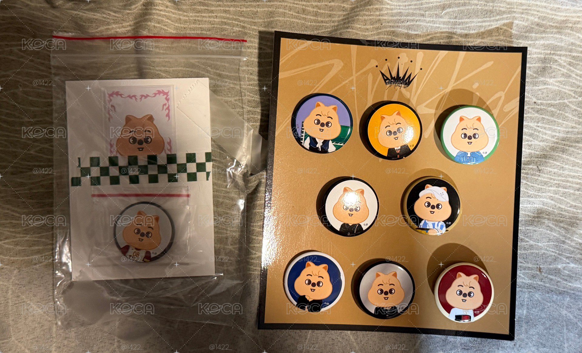 日本展覽 闊卡全套徽章