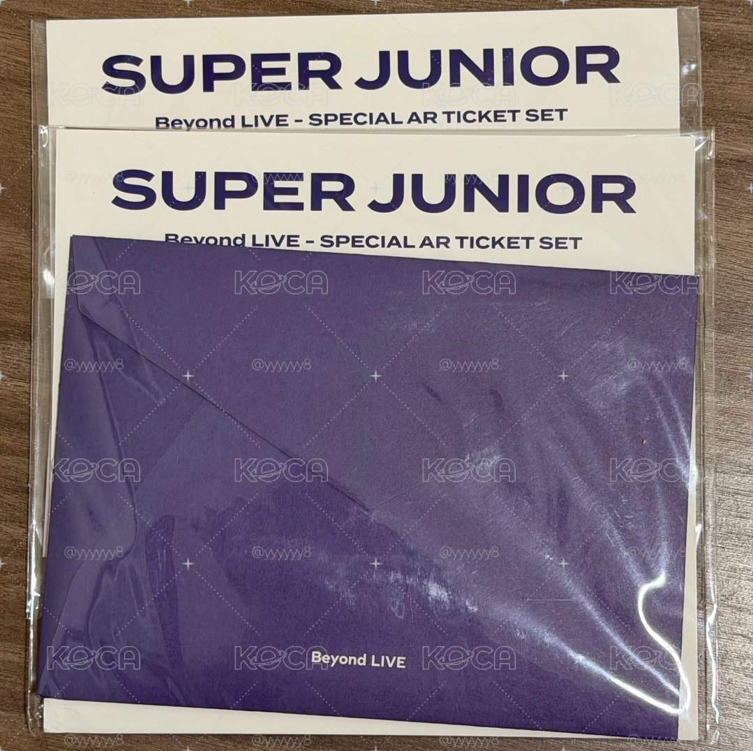 Beyond the SUPER SHOW 2020線上演唱會 周邊卡 AR ticket set 李赫宰 李東海