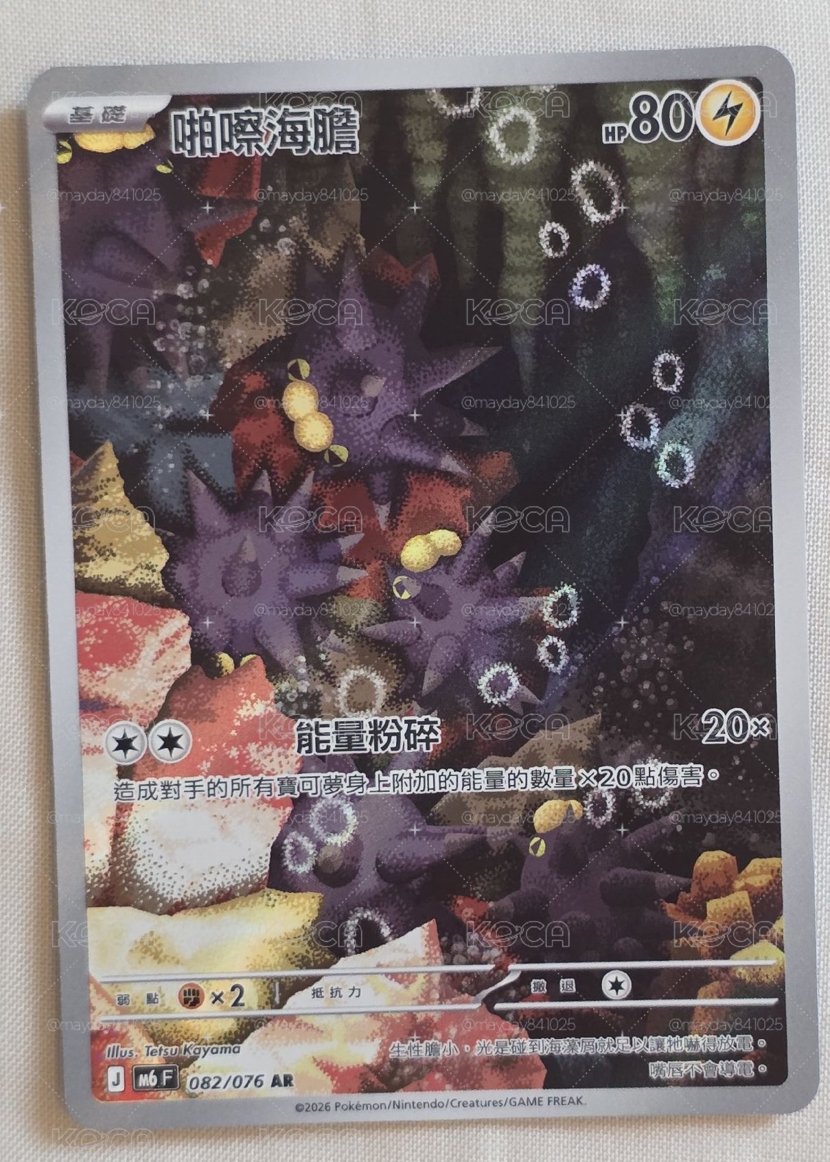 寶可夢 啪嚓海膽