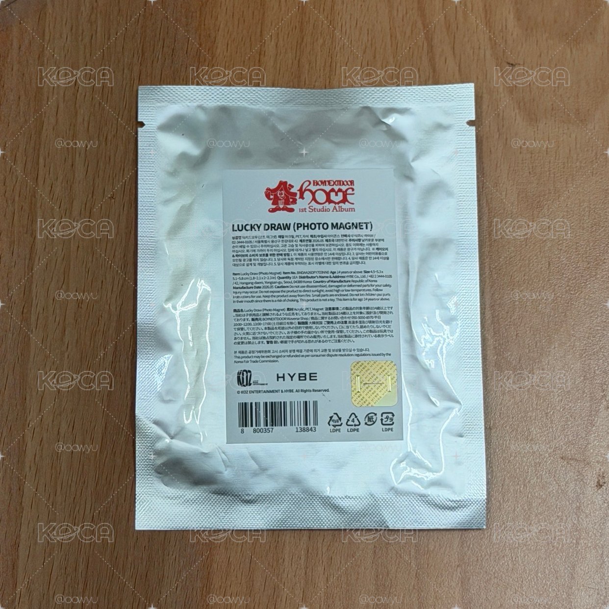 HOME快閃店 娃帽磁鐵