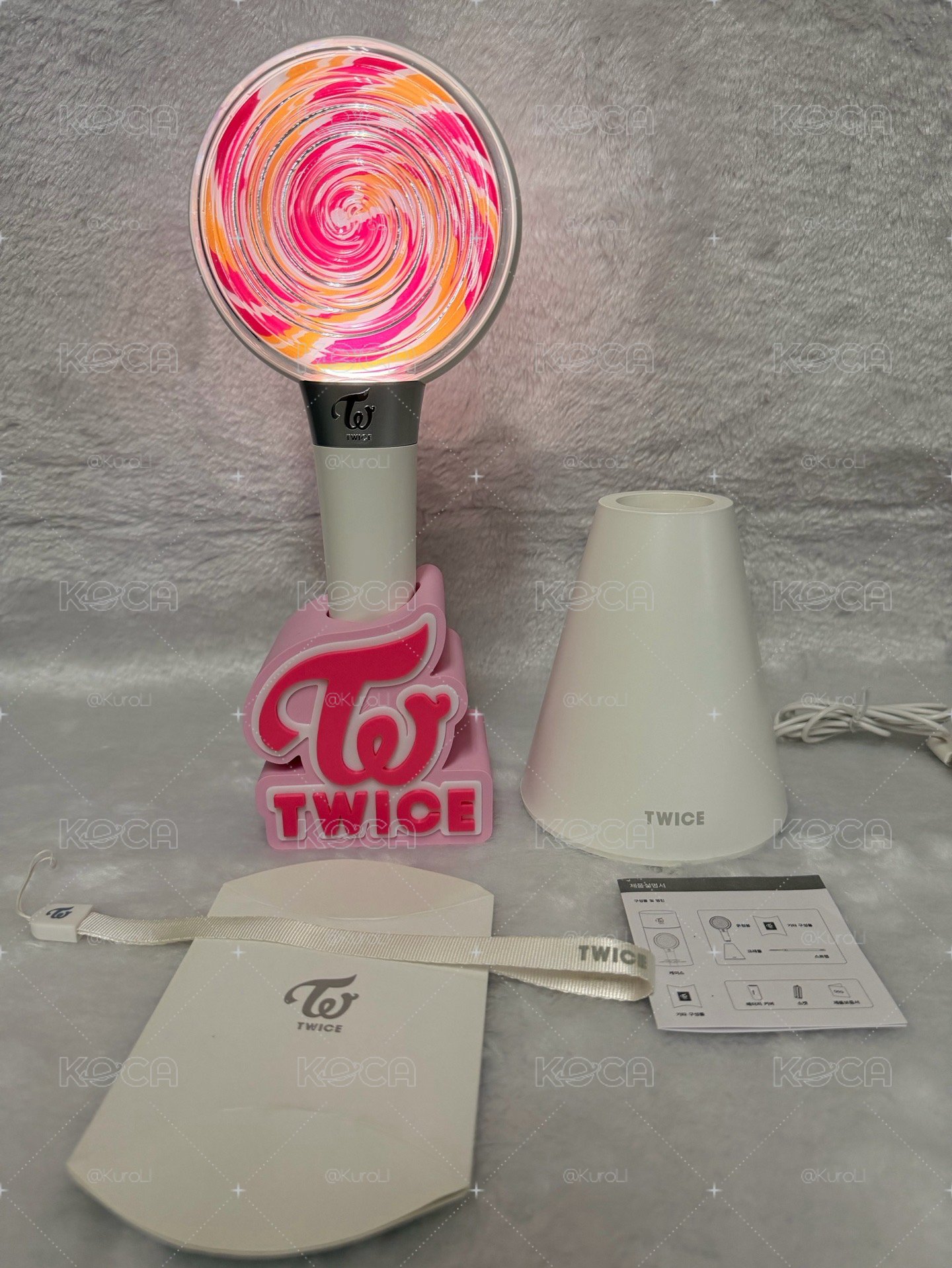 🍭 【官方正品】TWICE 初代手燈（Candy Bong）珍藏手燈✨