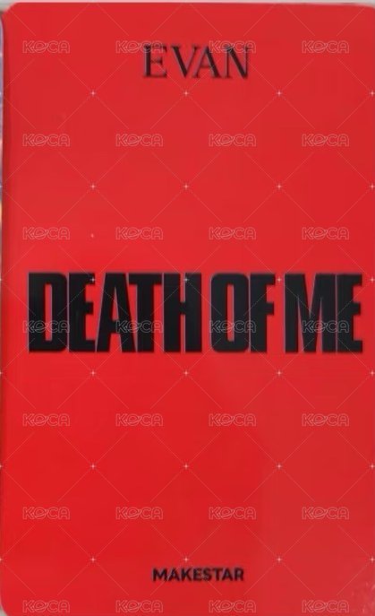 DEATH OF ME ms A款 特典卡  背面