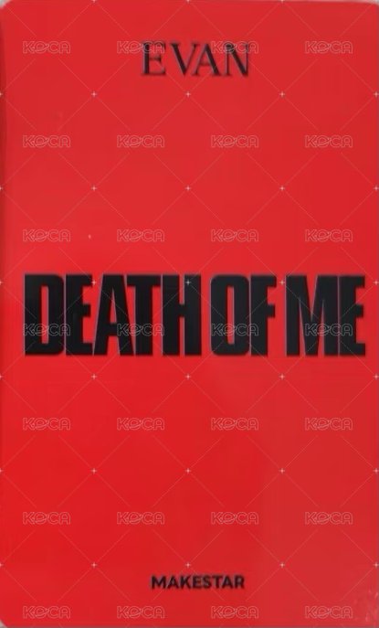 DEATH OF ME ms B款 特典卡  背面