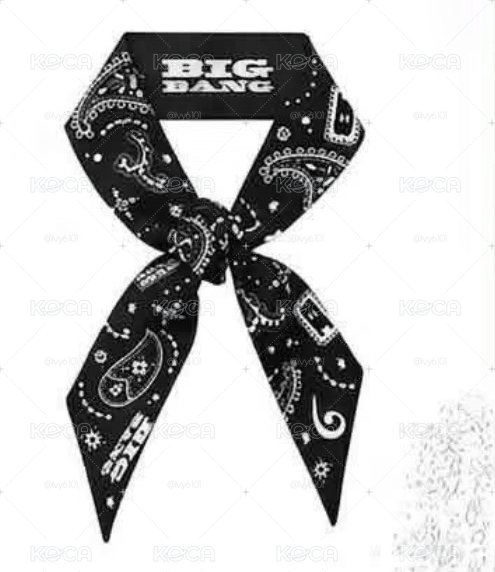 Bigbang高陽場周邊絲巾