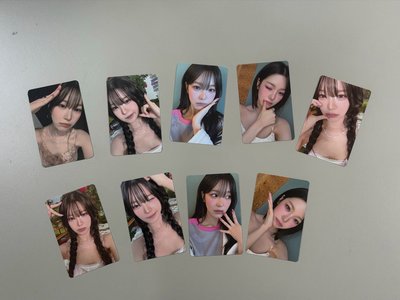 fromis_9 入場卡、會員禮卡