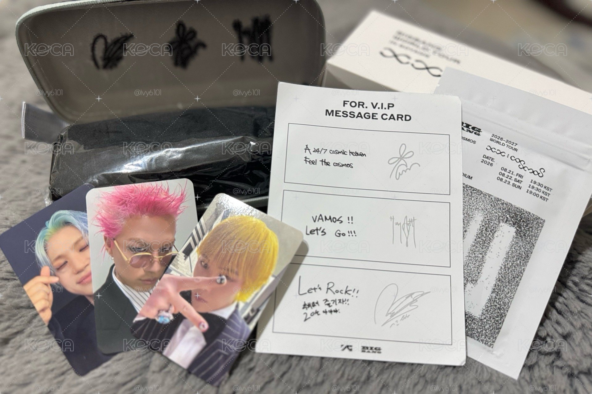 Bigbang高陽場會員禮