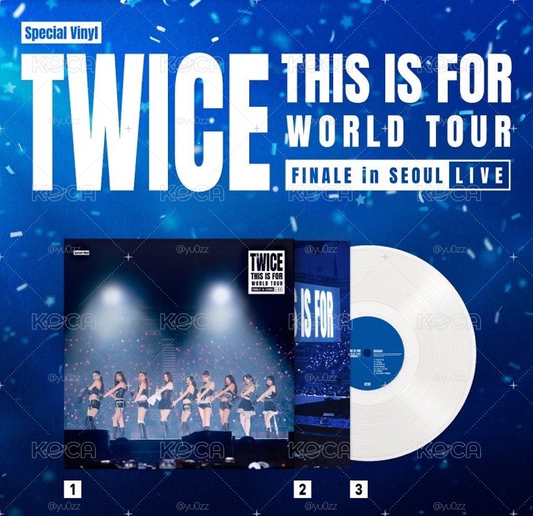 TWICE 世巡安可場黑膠（韓版）