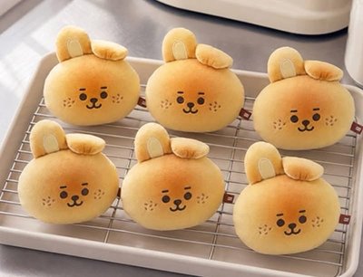 BTS BT21麵包吊娃