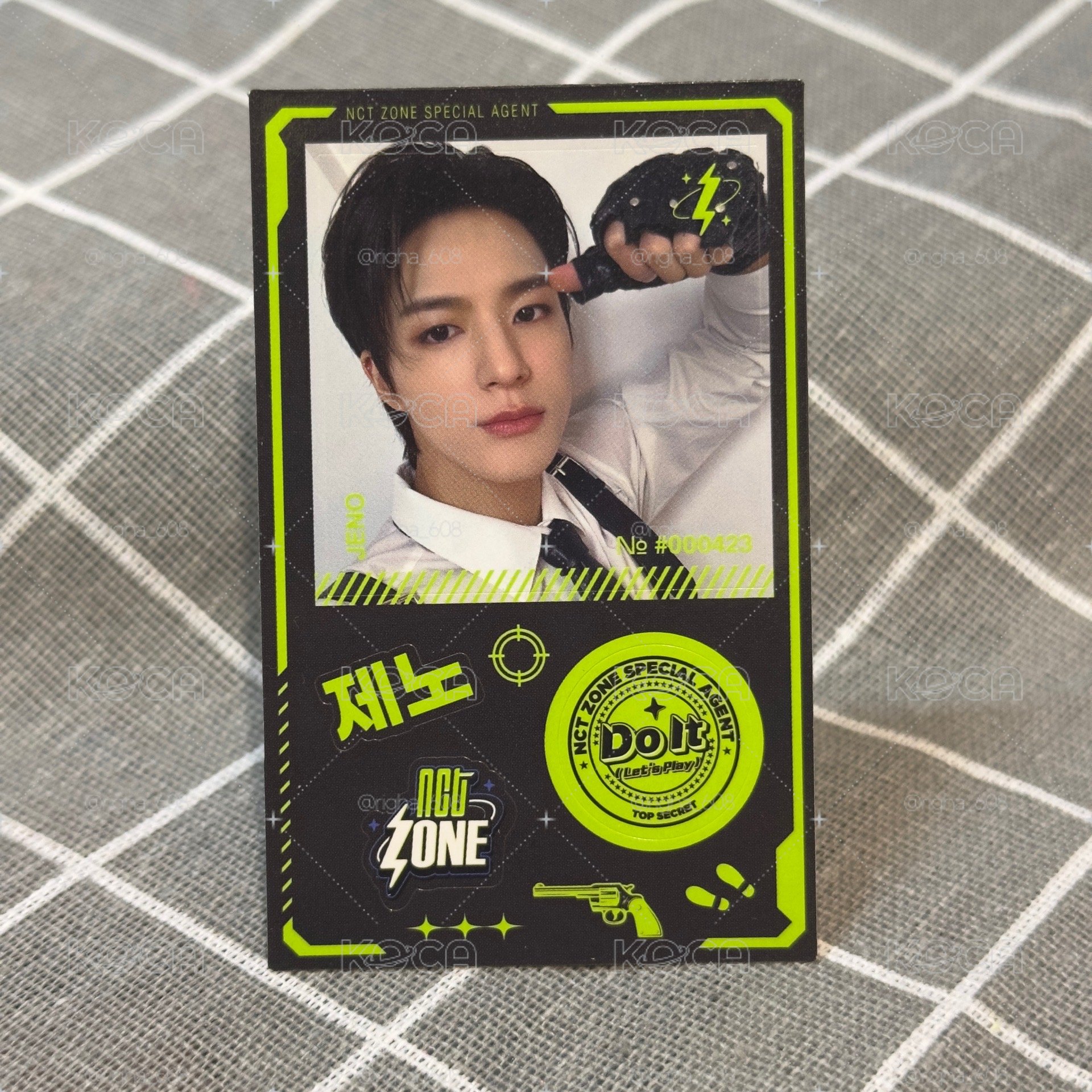 NCTZONE ost 專輯卡 貼紙 Jeno