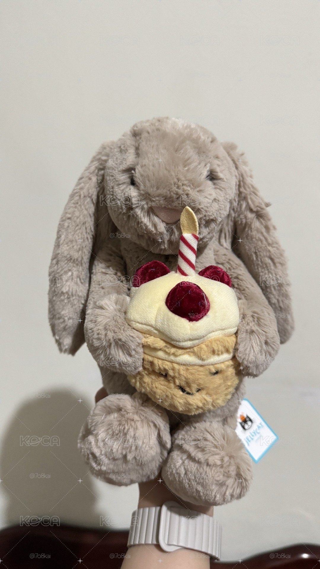 Jellycat 生日蛋糕兔美國代購購入限時特價