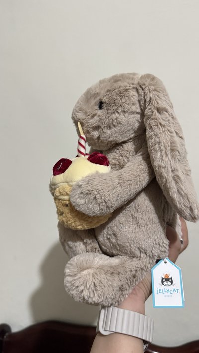 Jellycat 抱蛋糕兔 美國代購購入全新
