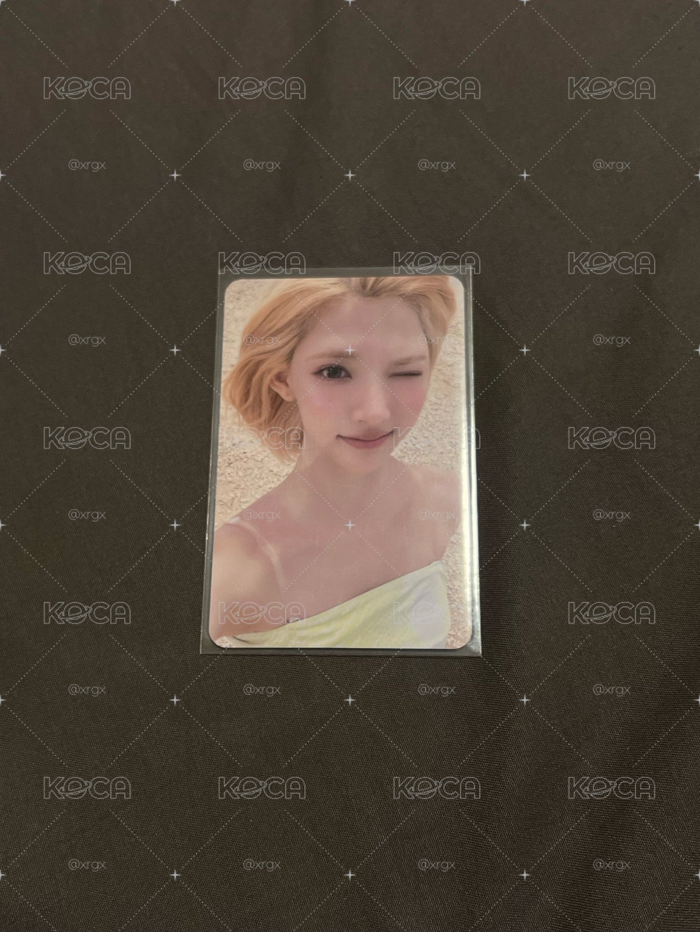 Lemon Tang Summer Kit 背包專卡 Jiwoo