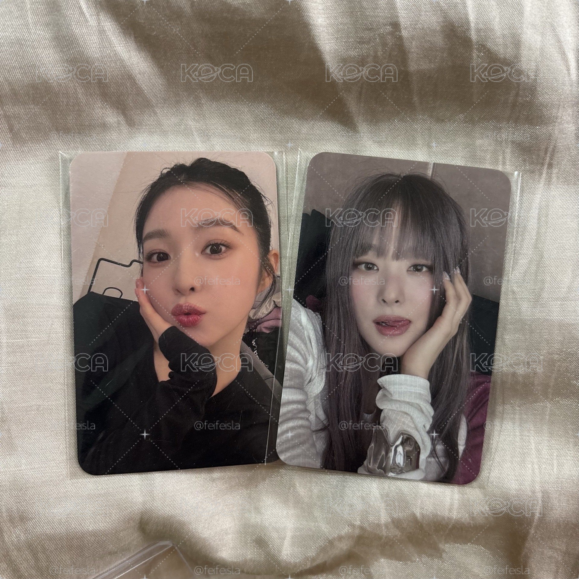 Red Velvet IRENE&SEULGI《TILT》mumo 特典卡 