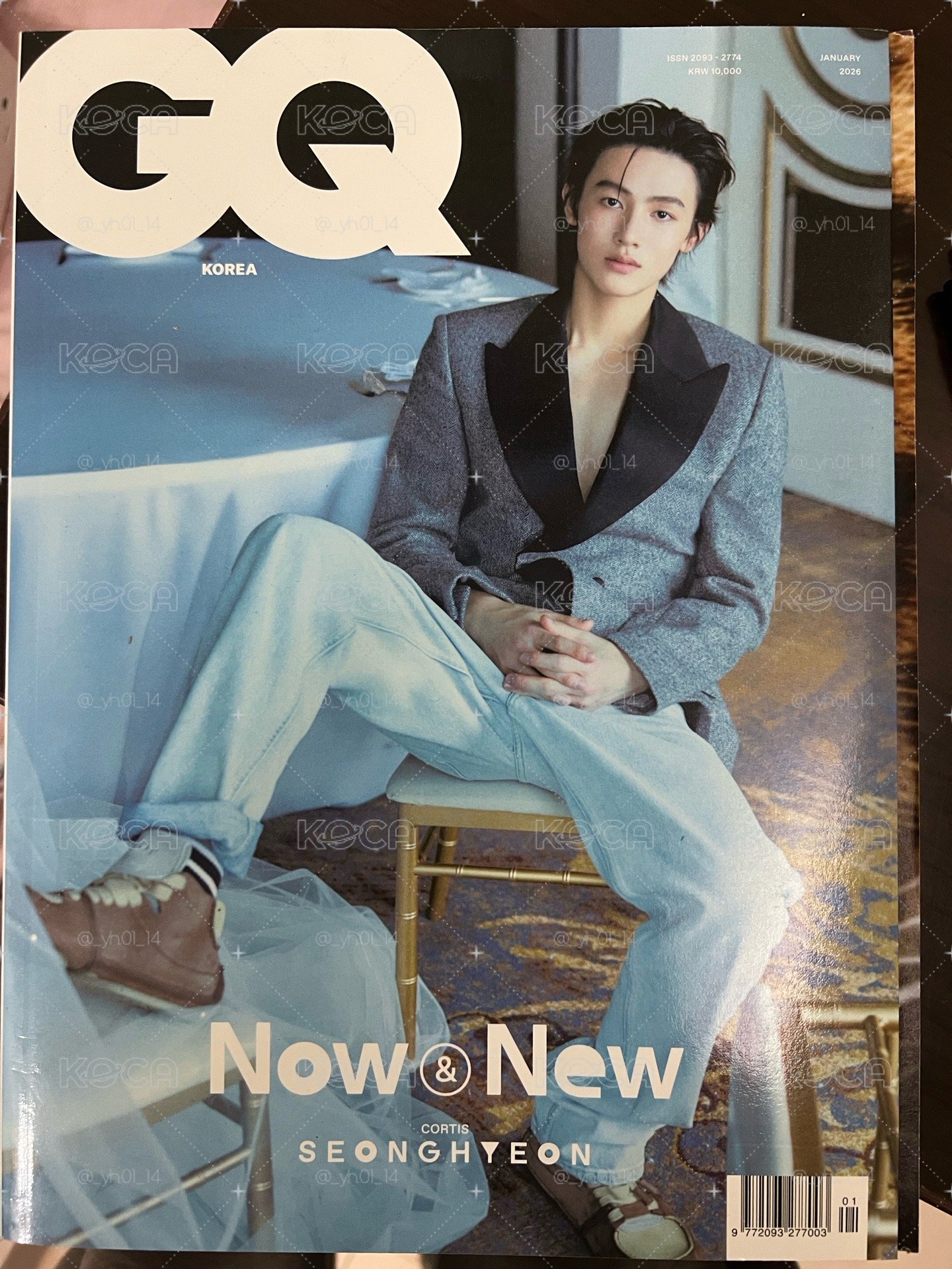 嚴成玹封面 GQ雜誌