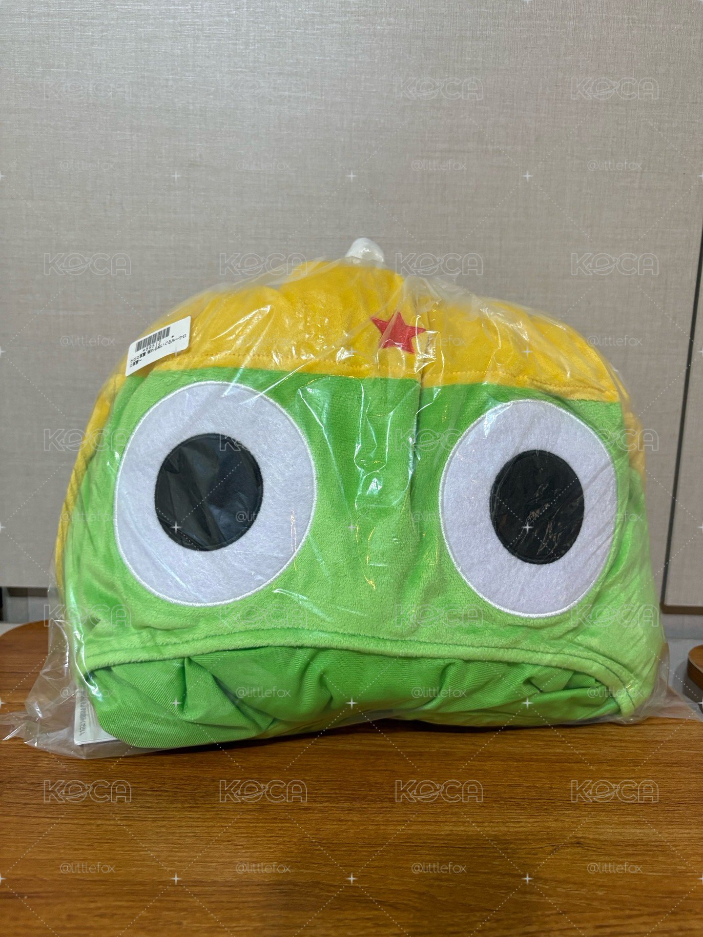 【小狐狸】Keroro軍曹 造型絨毛頭套 帽子 Banpresto景品