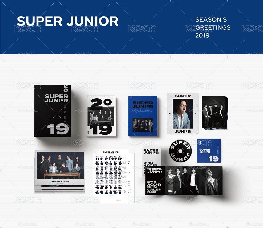 2019 SUPER JUNIOR SEASON'S GREETINGS