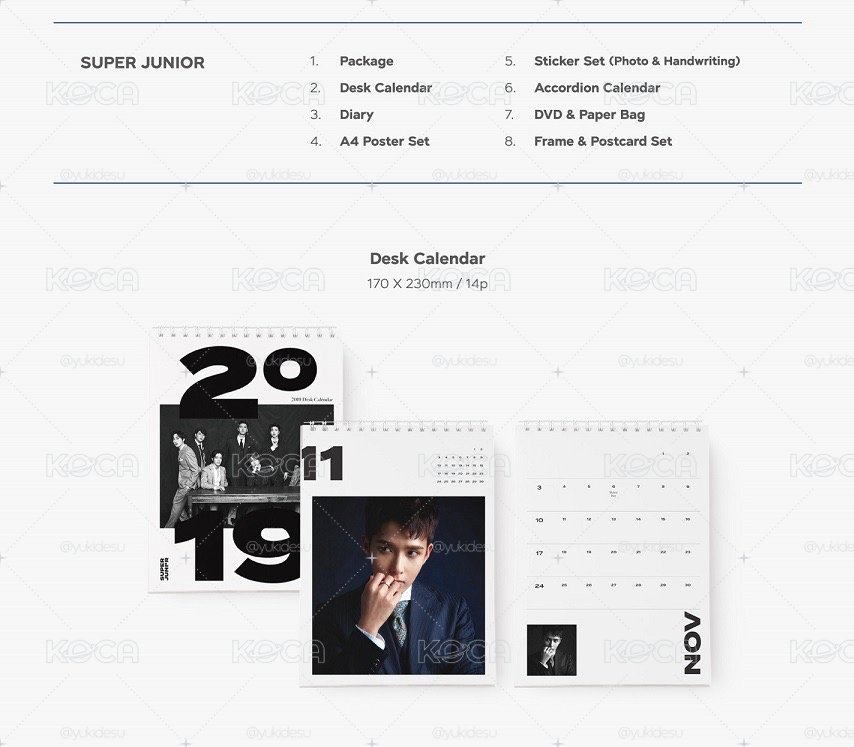 2019 SUPER JUNIOR SEASON'S GREETINGS