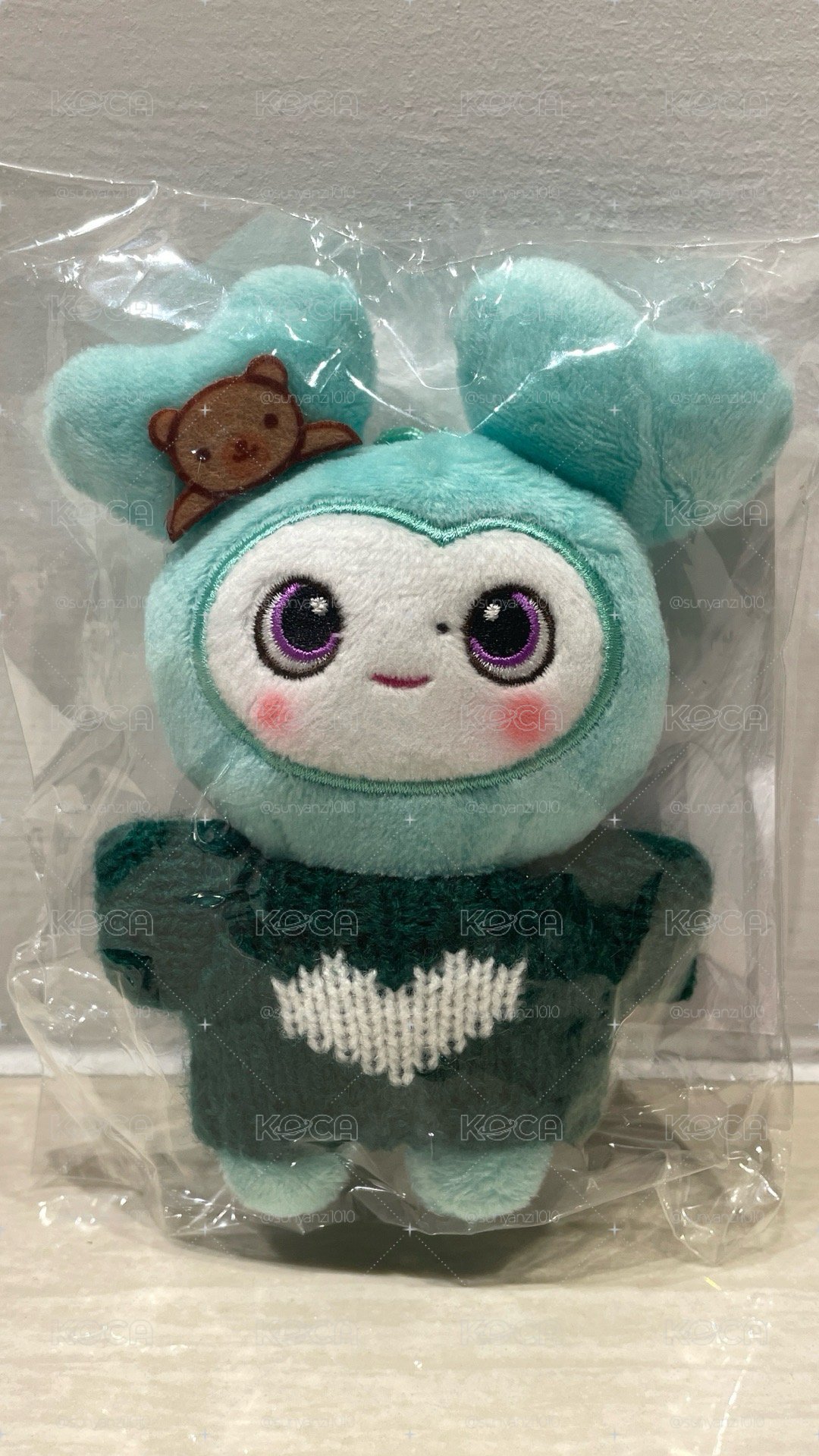 TWICE MINA 冬日快閃 BABY MIVELY 吊娃 聖誕娃 寶寶臉