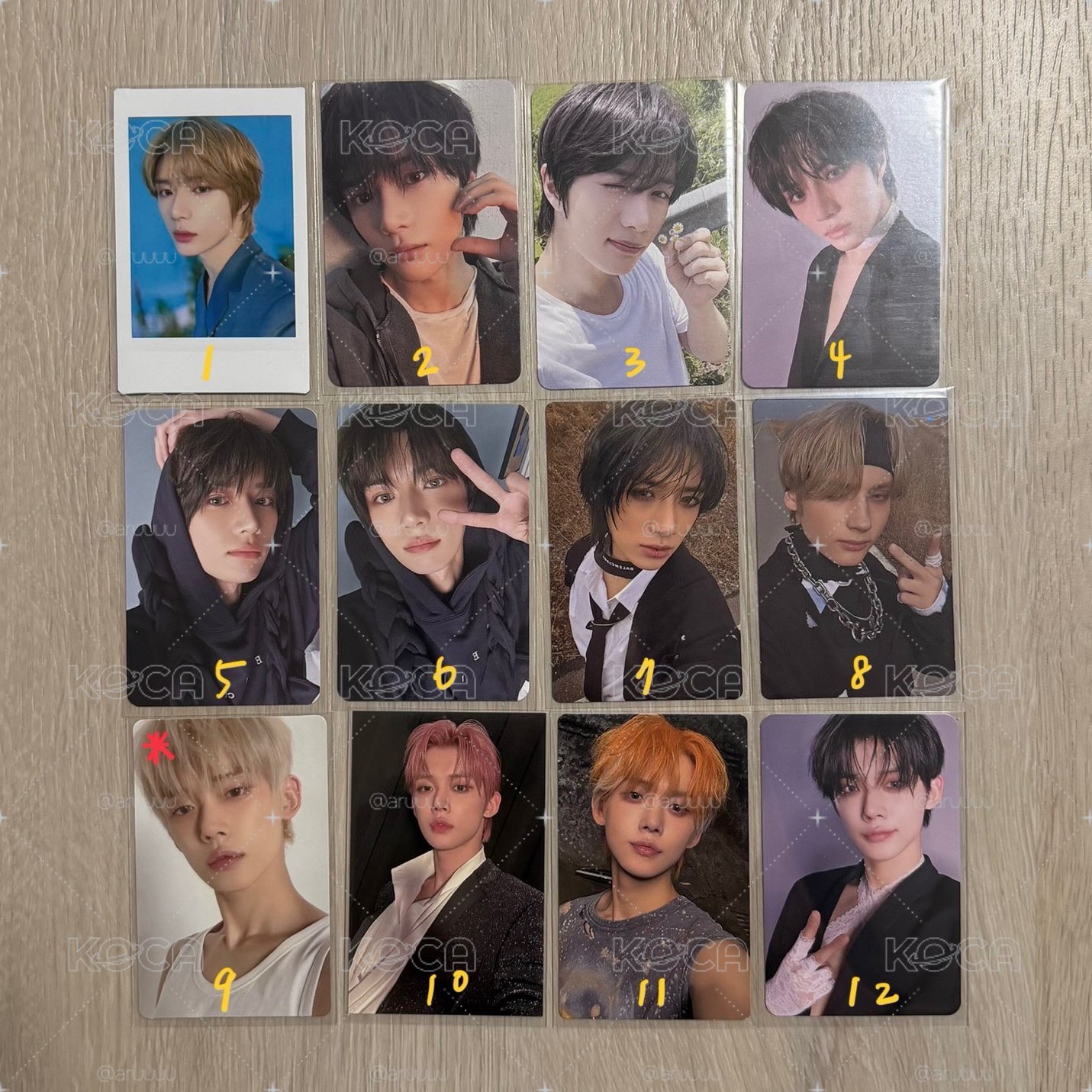 TXT 小卡 ①