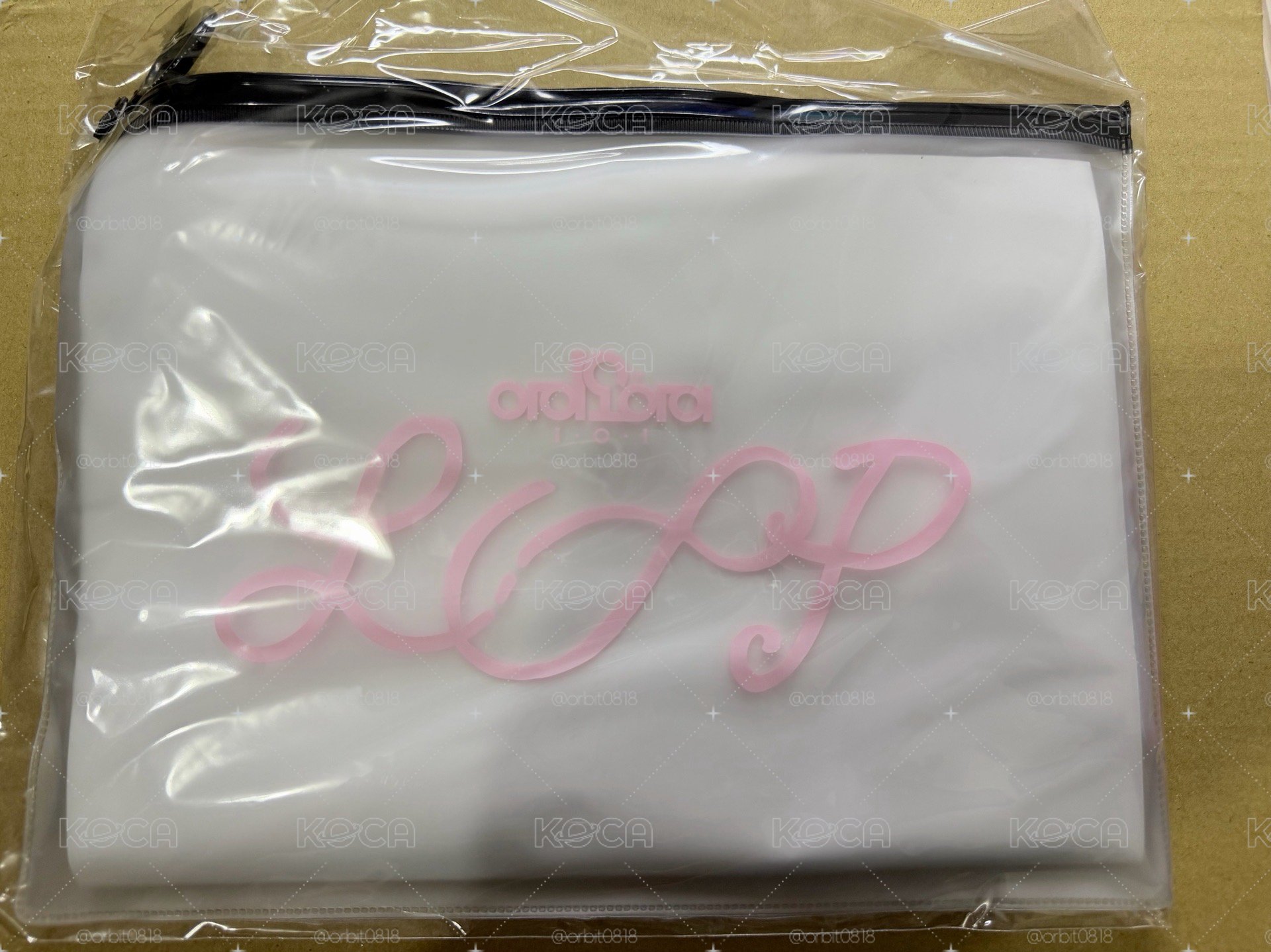 I.O.I十週年演唱會手幅