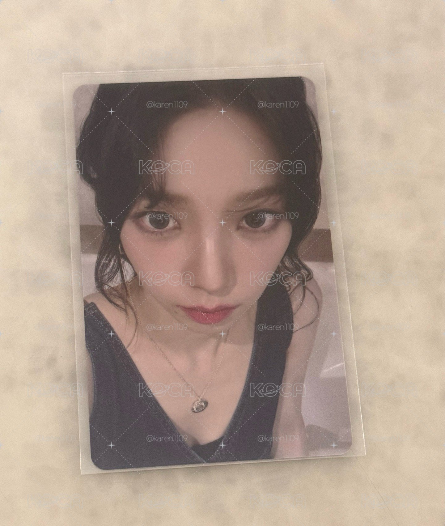 aespa karina 正規一 iMe 簽售卡 台北簽售柚