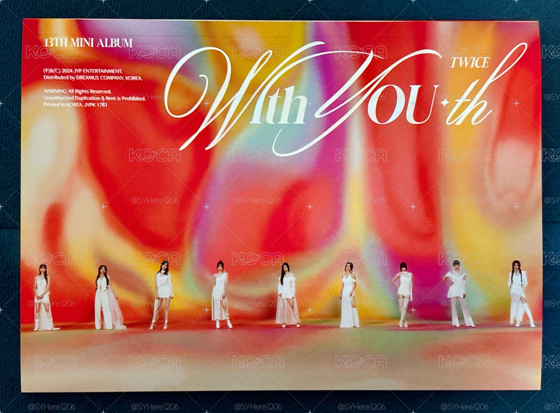TWICE《With YOU-th》Blast ver. 橘版 空專