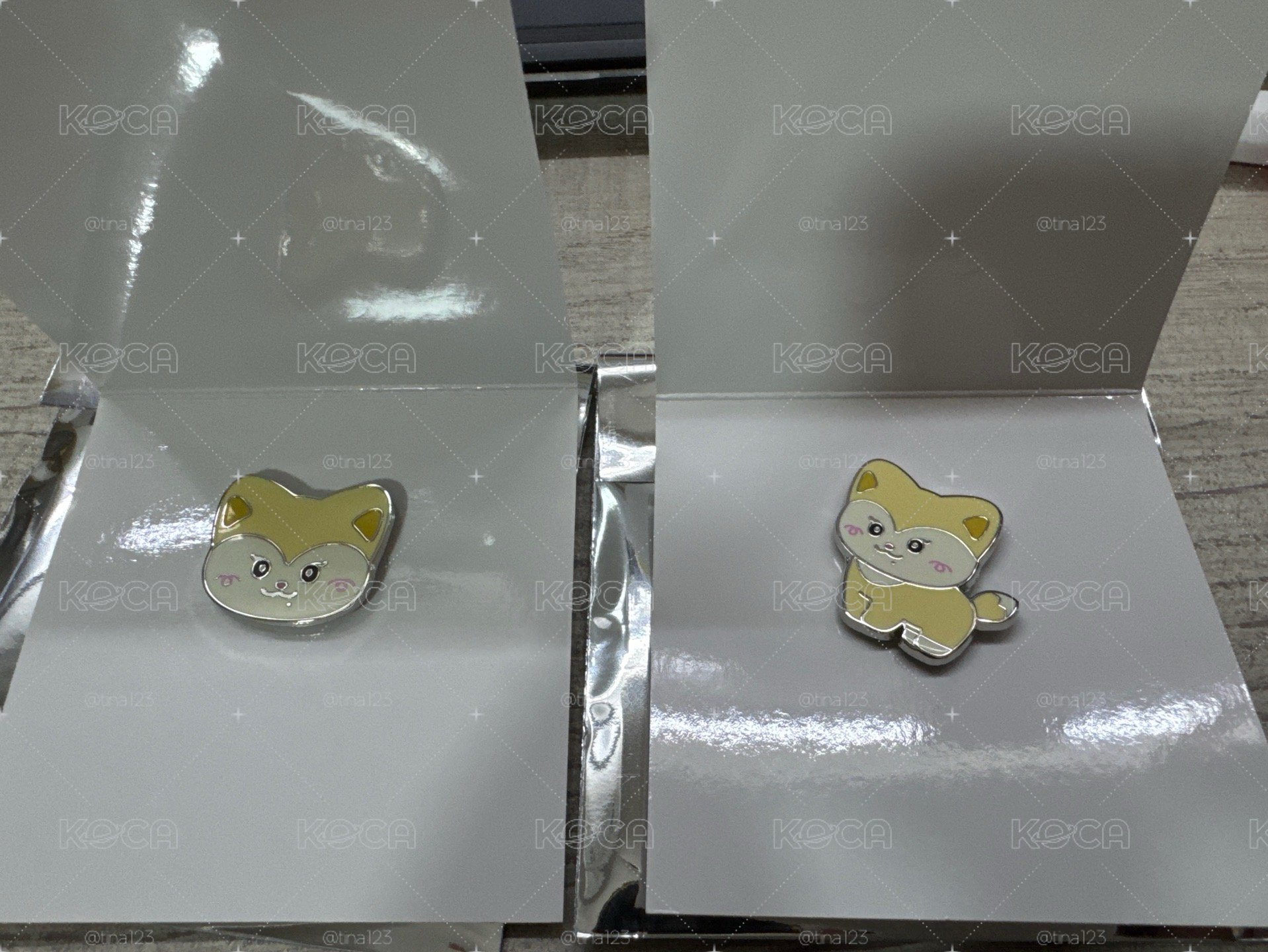 TWINZY 別針襟章 RyeoWoo 一組