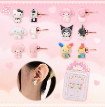 三麗鷗 造型耳環 kitty/小羊