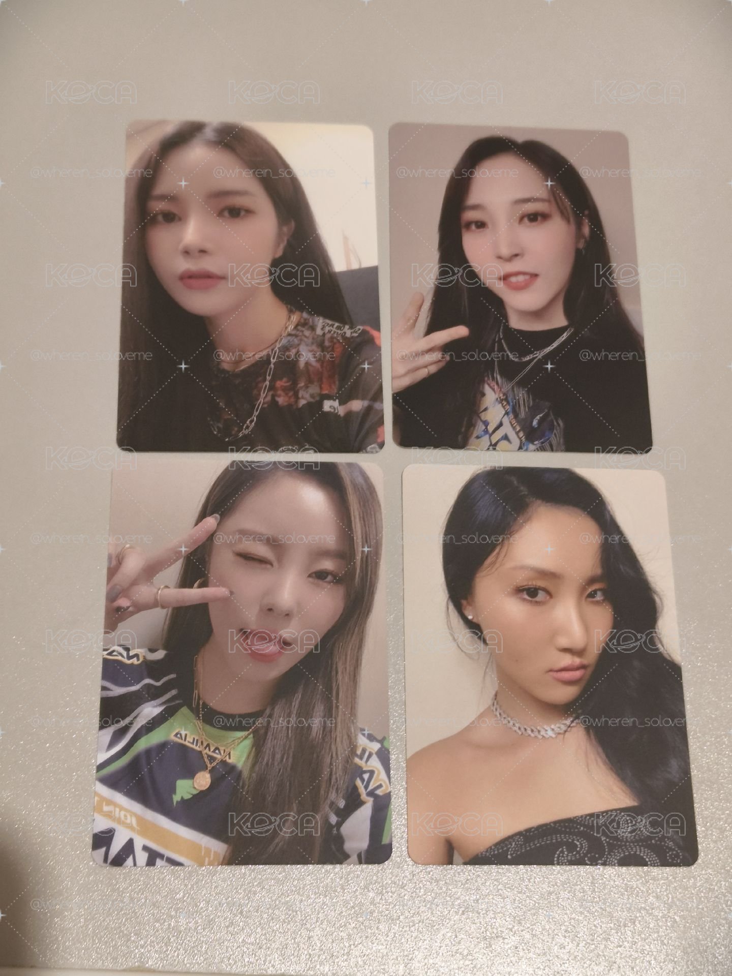 mamamoo 日本三週年滿額卡