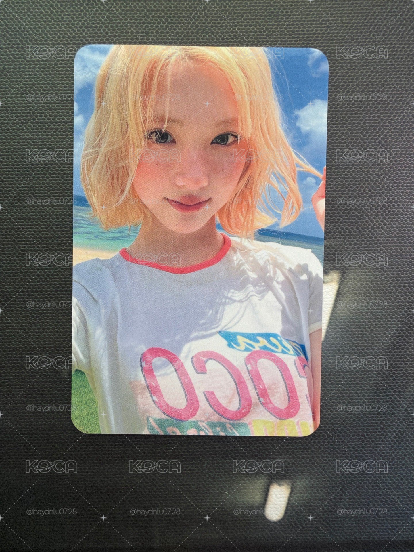 現貨當日出貨/迷二快閃 sw 幸運卡 Jiwoo