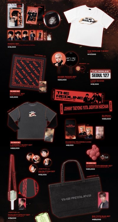 nct127 the redline場週線下代購