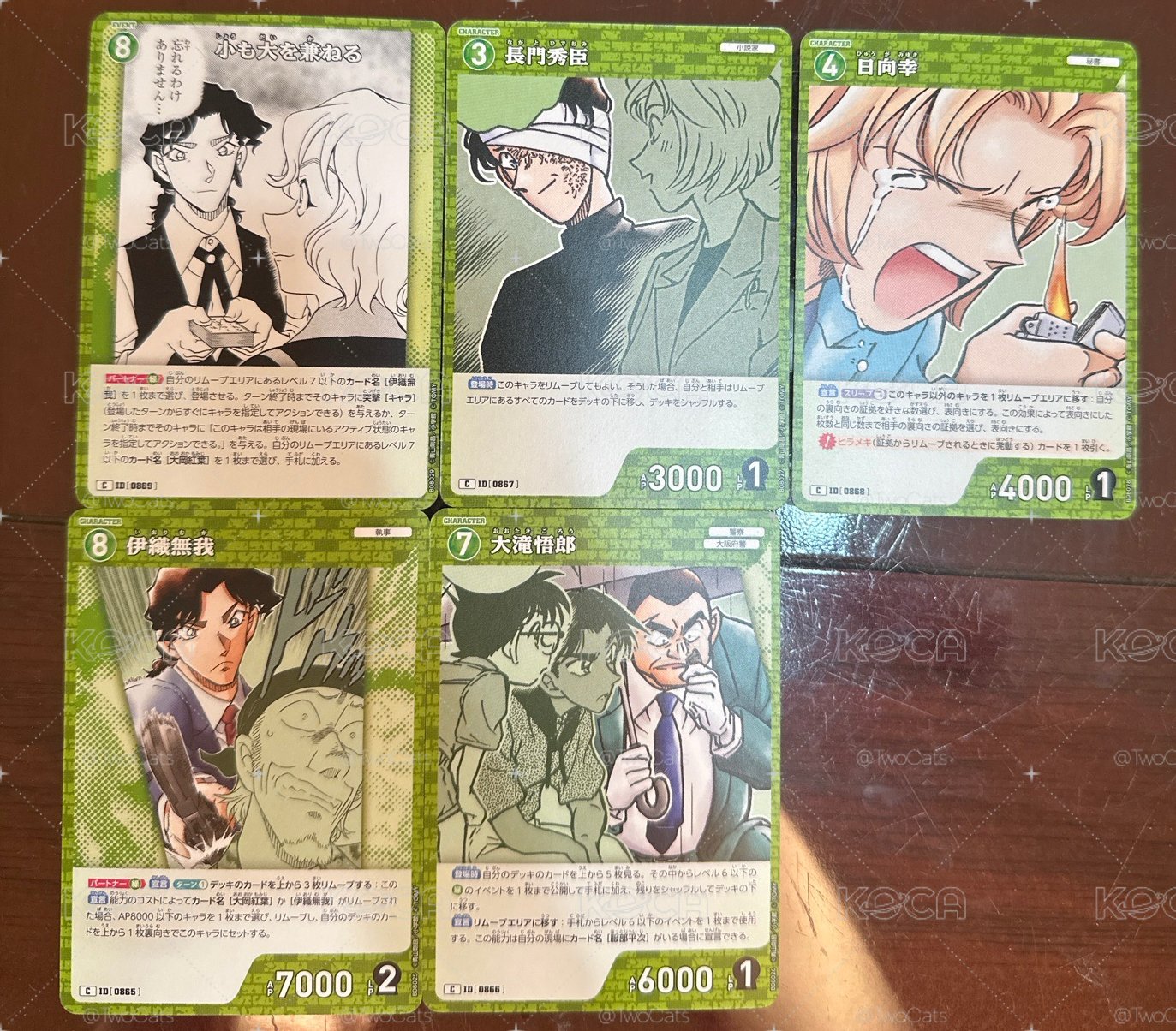 柯南 Tcg P08 C卡 綠組