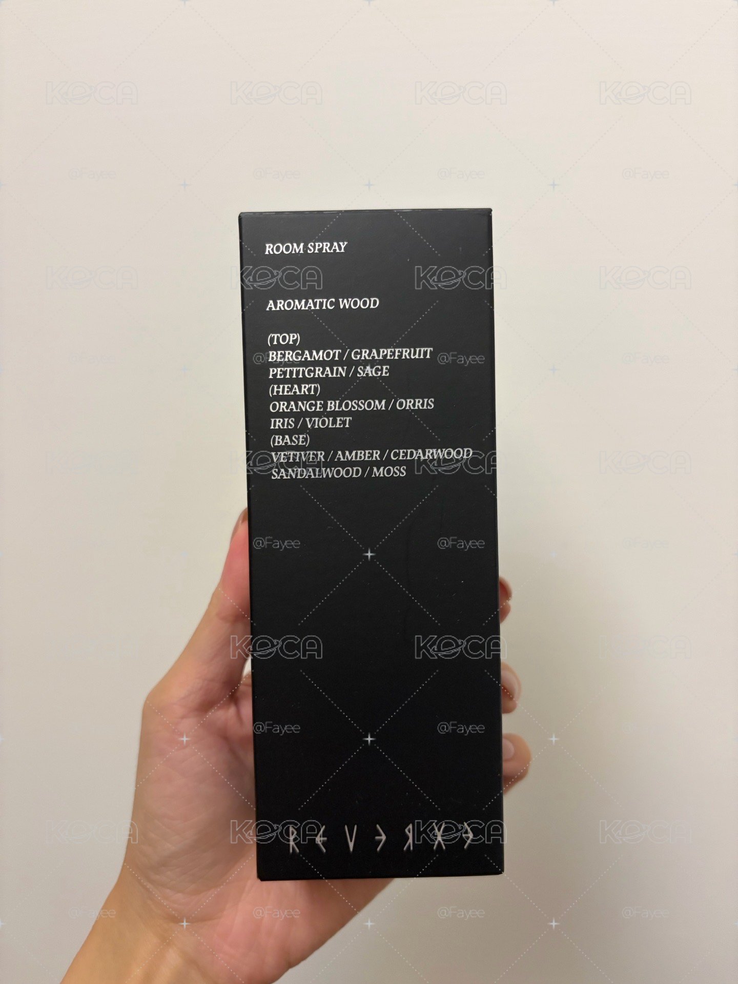 EXO REVERXE THE WORLD 快閃店 室內香氛噴霧