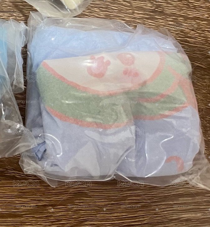 人魚島系列扭蛋 海帶捲的大家 環保袋