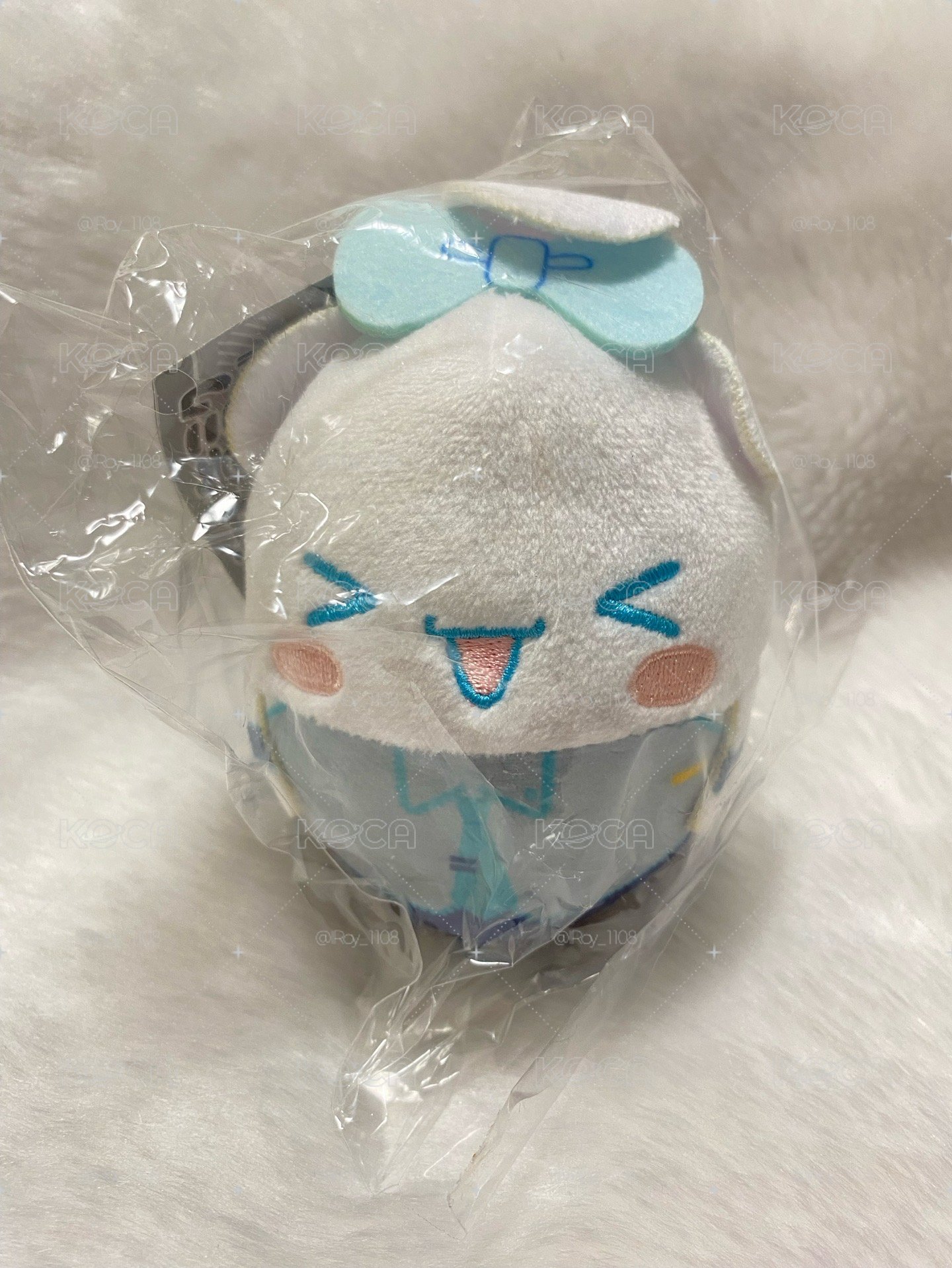 《大耳狗&初音未來》圓滾滾娃娃掛件