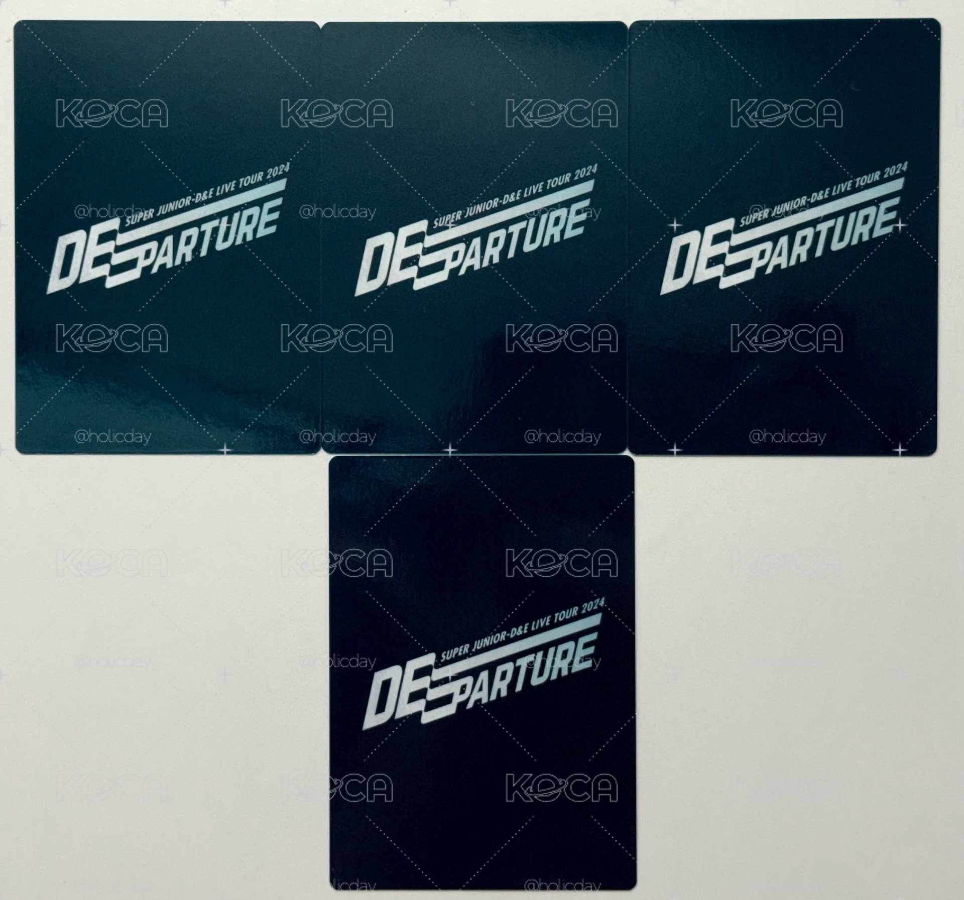 D&E DEparture小卡 