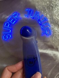 SMTOWN 日巡SJ風扇 盒子發霉 風扇正常+出道日吊飾袋子破損（全新未用過