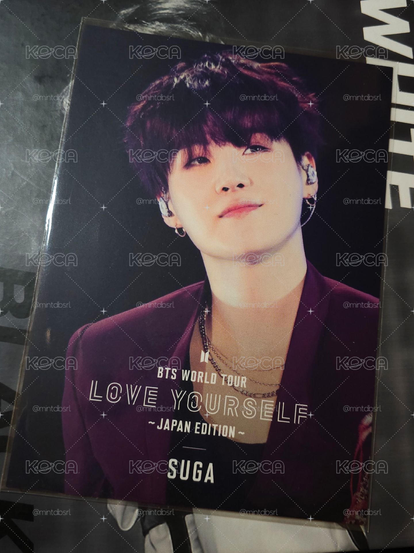 BTS LY TOUR 閔玧其 日巡藍光大卡