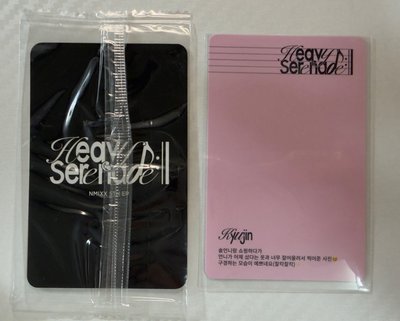 小夜曲 k4 預售 特典卡 ➕電子專小卡