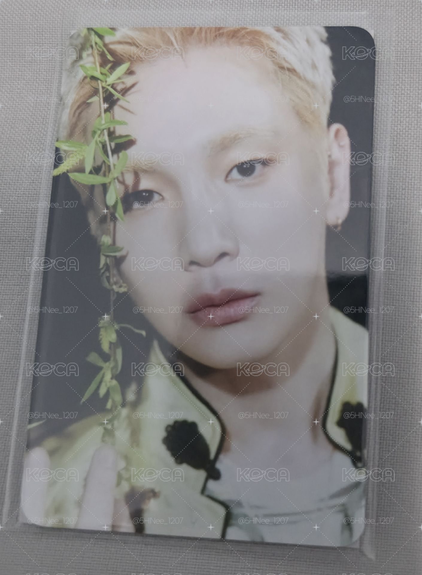 SHINee Atmos 週邊 Key 小卡