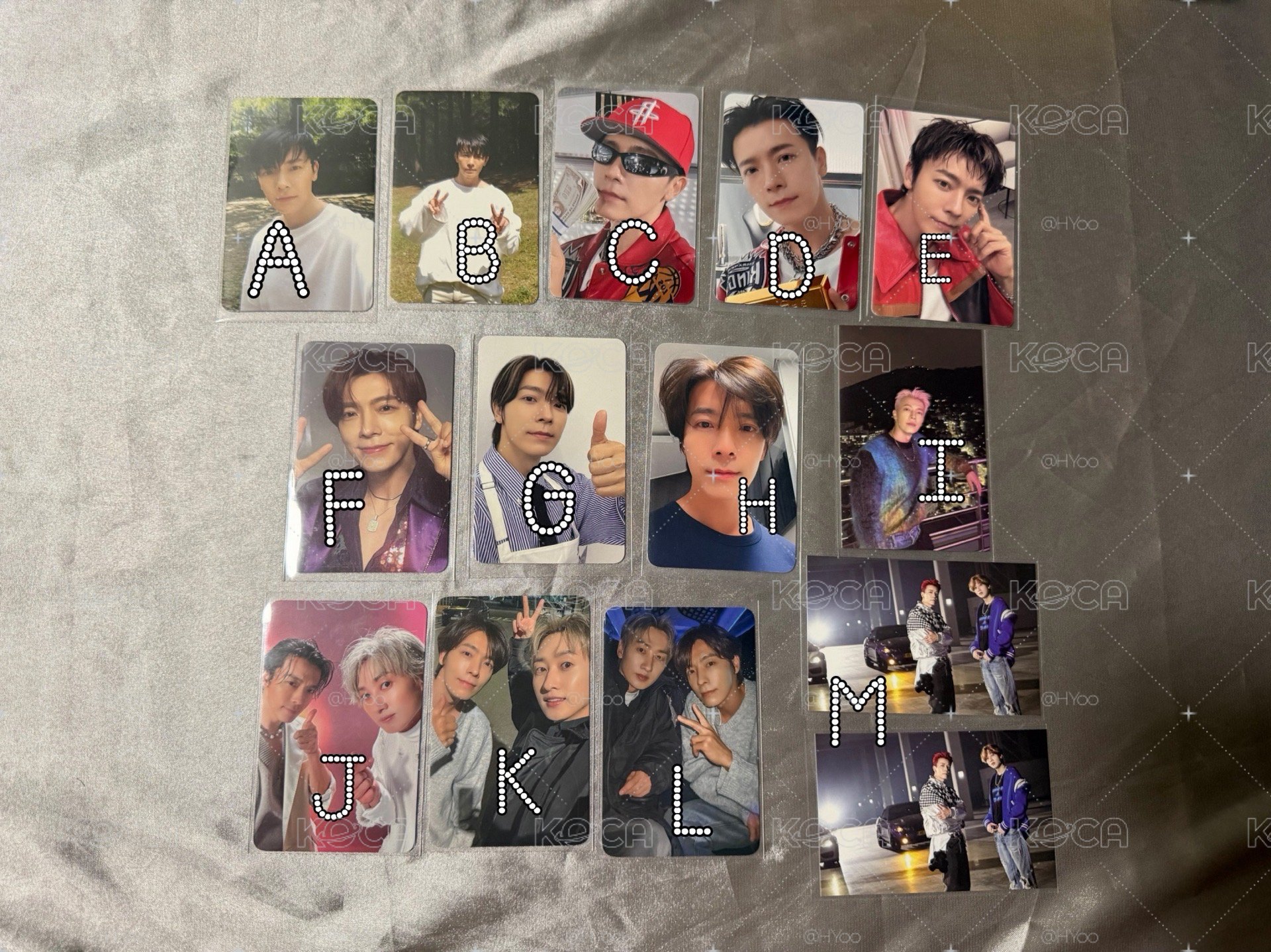 SJ D&E 一些銀赫東海小卡