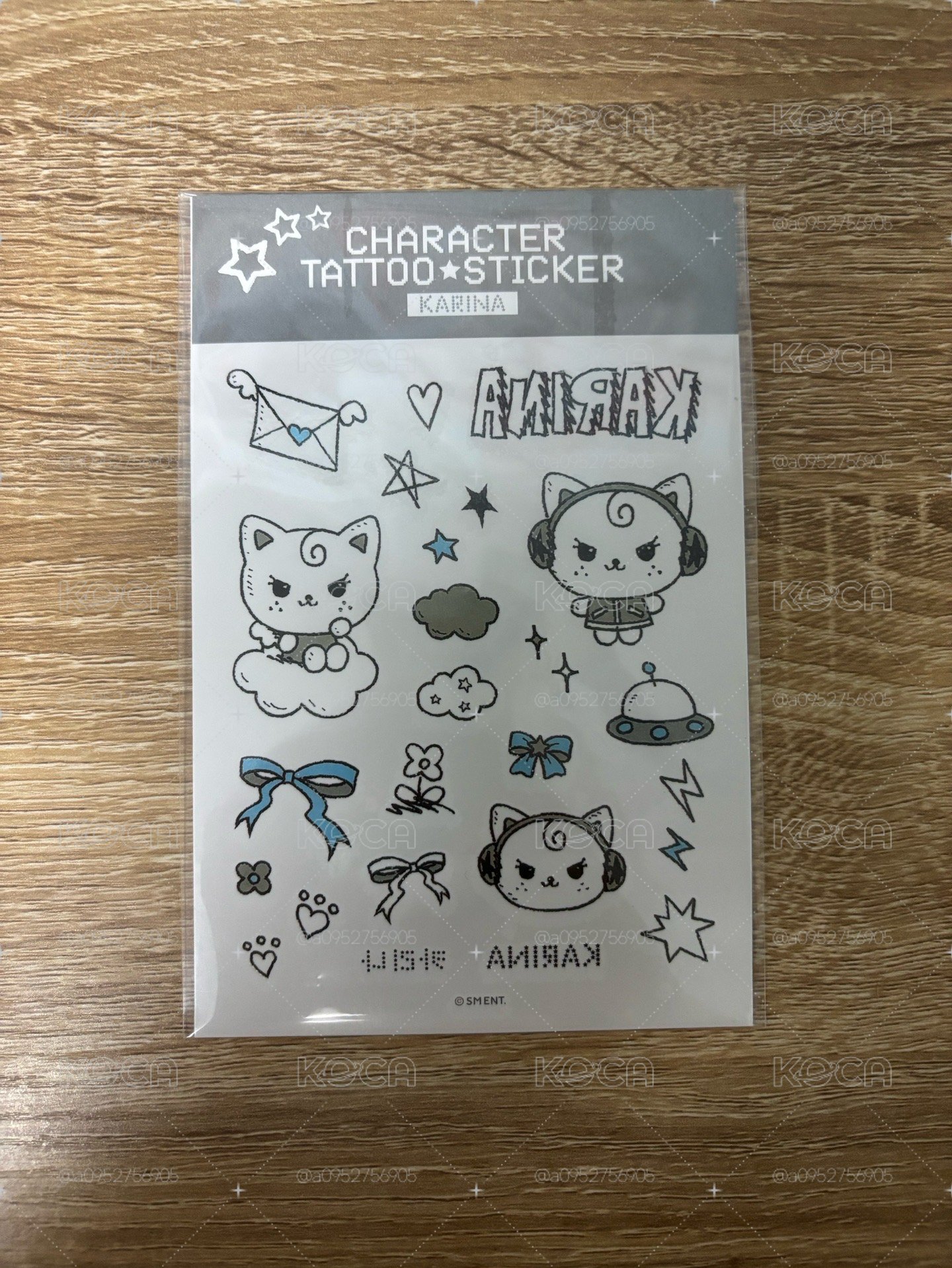 三巡 貼紙 首爾場週 夜光紋身貼紙