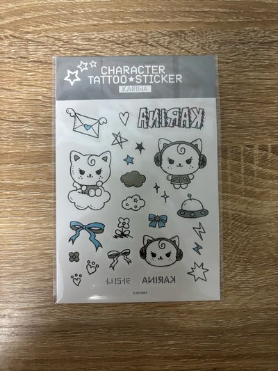 三巡 貼紙 首爾場週 夜光紋身貼紙