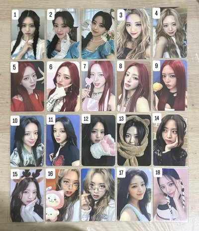 ITZY 申有娜小卡 單出區