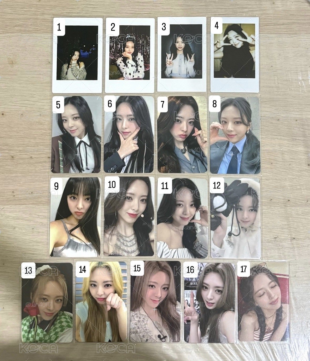 ITZY 申有娜小卡 單出區