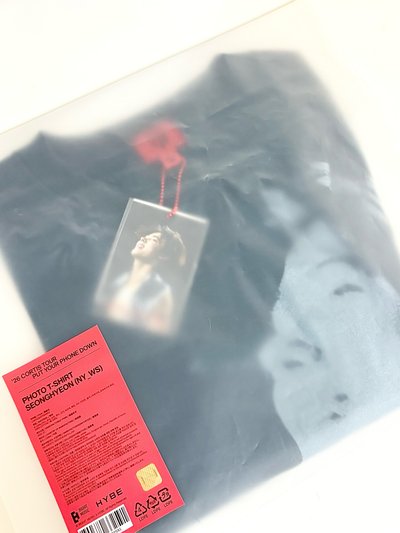 現貨.ᐟ 全新 巡迴 嚴成玹臉T ws size